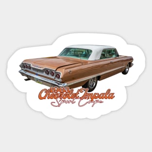 1963 Chevrolet Impala Sport Coupe Sticker
